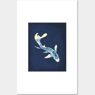 koi fish Posters and Art